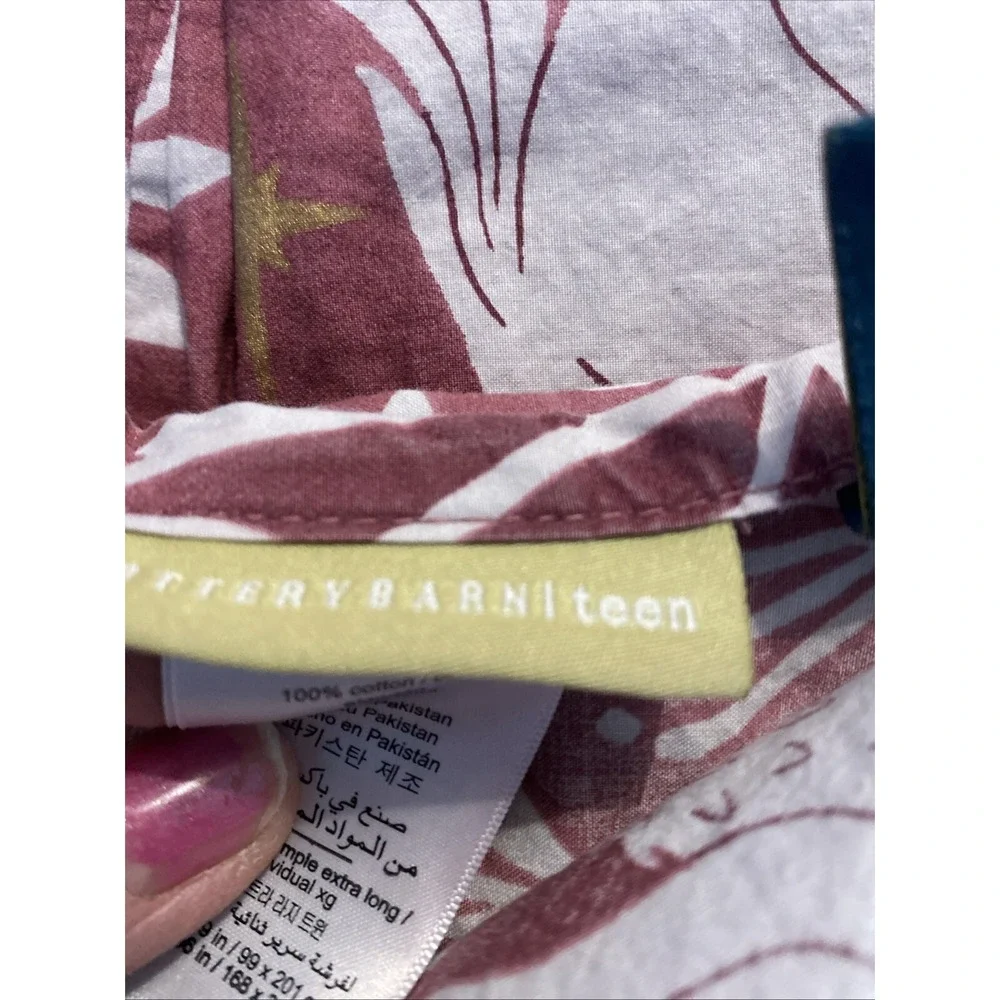 Pottery Barn Teen Harry Potter Magical Twin Duvet‎ Cover & Twin xl sheet set Red